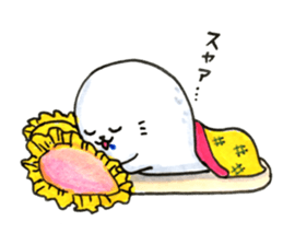 words of spotted seals sticker #9958524