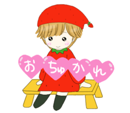 Strawberry of the country Fairy 6 sticker #9958707