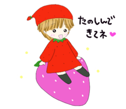 Strawberry of the country Fairy 6 sticker #9958717