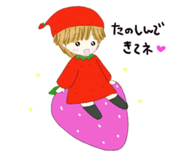Strawberry of the country Fairy 6 sticker #9958717
