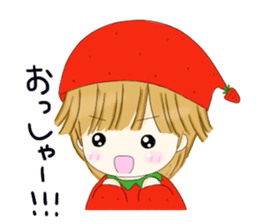 Strawberry of the country Fairy 6 sticker #9958720