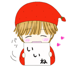 Strawberry of the country Fairy 6 sticker #9958730