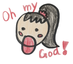 Selfish a little child sticker #9958747