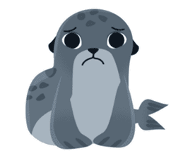 Seal - Funny Cartoon Set sticker #9959550