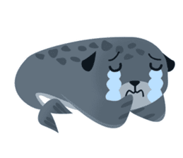 Seal - Funny Cartoon Set sticker #9959551