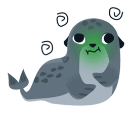 Seal - Funny Cartoon Set sticker #9959553