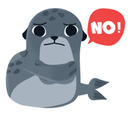 Seal - Funny Cartoon Set sticker #9959556