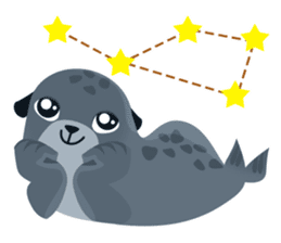 Seal - Funny Cartoon Set sticker #9959561