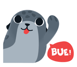 Seal - Funny Cartoon Set sticker #9959571