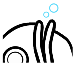 Head of sea bream 1 sticker #9959860