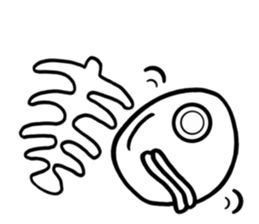 Head of sea bream 1 sticker #9959863