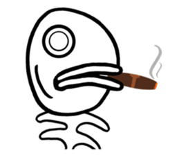 Head of sea bream 1 sticker #9959868