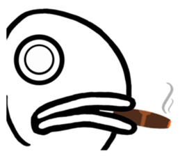 Head of sea bream 1 sticker #9959876