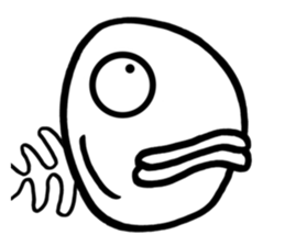 Head of sea bream 1 sticker #9959878