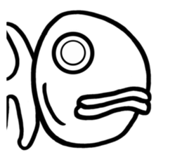 Head of sea bream 1 sticker #9959882