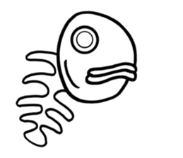 Head of sea bream 1 sticker #9959883