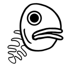 Head of sea bream 1 sticker #9959884