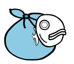 Head of sea bream 1 sticker #9959892