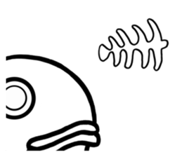 Head of sea bream 1 sticker #9959895