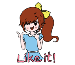 Jeannie - It's all about you (English) sticker #9960058