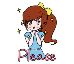 Jeannie - It's all about you (English) sticker #9960067