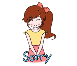 Jeannie - It's all about you (English) sticker #9960077