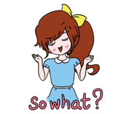 Jeannie - It's all about you (English) sticker #9960080