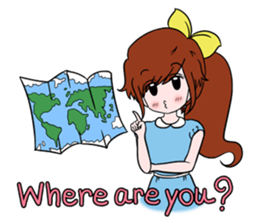 Jeannie - It's all about you (English) sticker #9960086