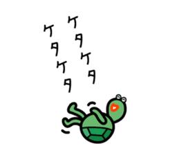 small turtle sticker #9960273