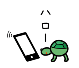small turtle sticker #9960286