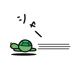 small turtle sticker #9960289