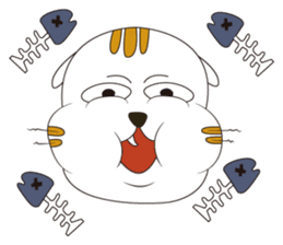 Cat friend, Danny & Haney sticker #9960296