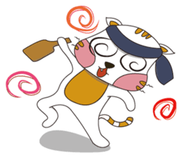 Cat friend, Danny & Haney sticker #9960300