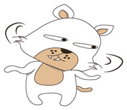 Cat friend, Danny & Haney sticker #9960302