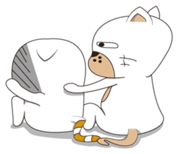 Cat friend, Danny & Haney sticker #9960304