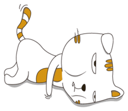 Cat friend, Danny & Haney sticker #9960317