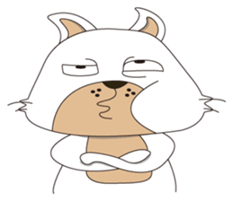 Cat friend, Danny & Haney sticker #9960321