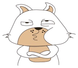 Cat friend, Danny & Haney sticker #9960321