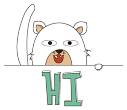 Cat friend, Danny & Haney sticker #9960323