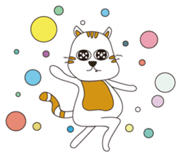 Cat friend, Danny & Haney sticker #9960326
