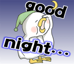 1st of the fat bird sticker #9960377