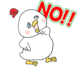 1st of the fat bird sticker #9960382