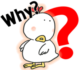 1st of the fat bird sticker #9960396