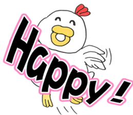 1st of the fat bird sticker #9960398