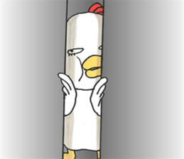 1st of the fat bird sticker #9960401