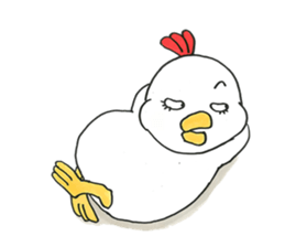 1st of the fat bird sticker #9960414