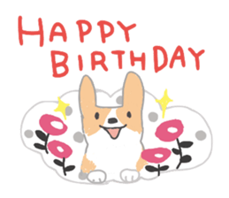 Warm fuzzy , the cute dog sticker #9960755