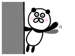 The lovable panda Runner Version sticker #9961149