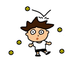 Tennis girl lidia speak in English sticker #9961389