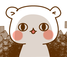 The bear which is pretty invective6 sticker #9961529